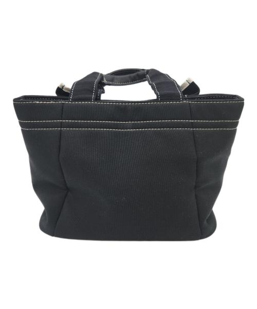 JILL BY JILLSTUART（ジル バイ ジルスチュアート）JILL BY JILLSTUART (ジル バイ ジルスチュアート) フリルトートバッグ ブラックの古着・服飾アイテム