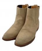 Caminandoカミナンド）の古着「スウェードサイドゴアブーツ」｜ベージュ