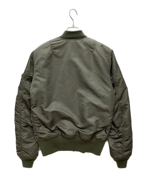 ALPHA（アルファ）ALPHA (アルファ) MA-1 フライトジャケット オリーブ サイズ:Mの古着・服飾アイテム