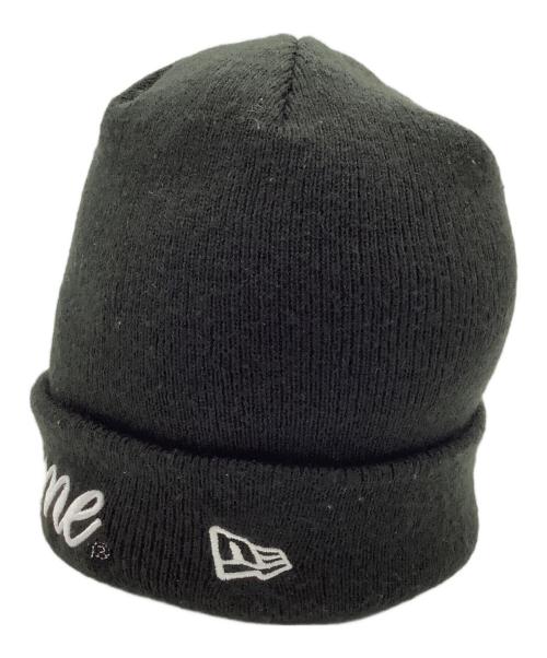 SUPREME（シュプリーム）Supreme (シュプリーム) New Era (ニューエラ) Script Beanie ブラックの古着・服飾アイテム