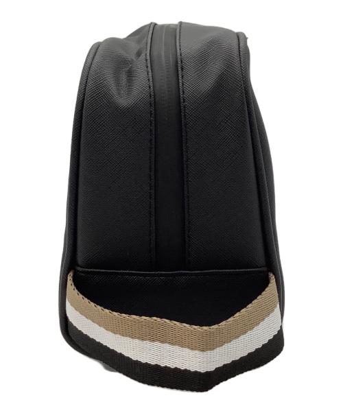 HUGO BOSS（ヒューゴ ボス）HUGO BOSS (ヒューゴ ボス) セカンドバッグ ブラックの古着・服飾アイテム