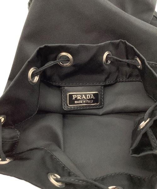 PRADA（プラダ）PRADA (プラダ) Re-Nylon ポーチ ブラックの古着・服飾アイテム