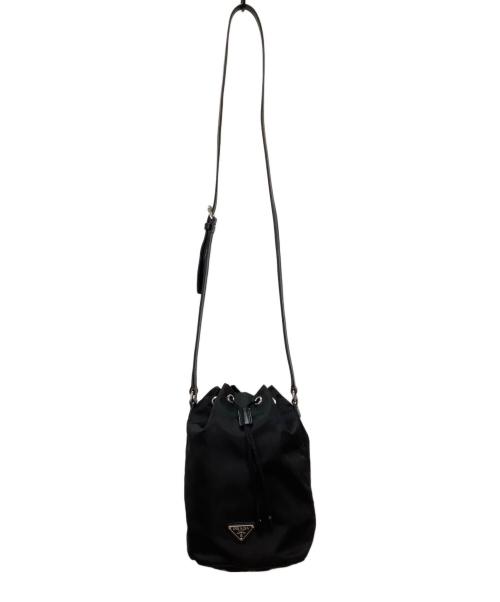 PRADA（プラダ）PRADA (プラダ) Re-Nylon ポーチ ブラックの古着・服飾アイテム