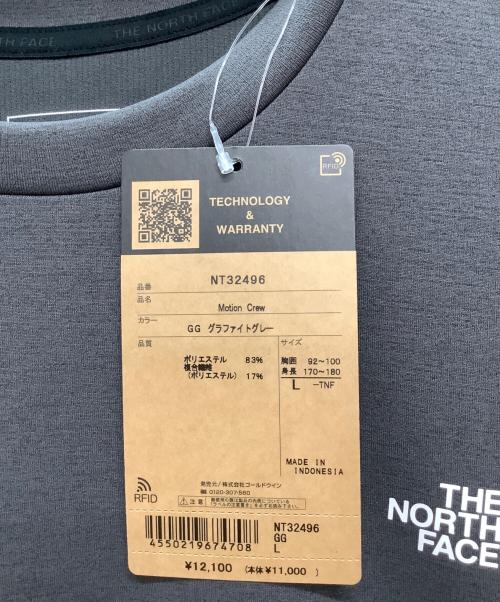 THE NORTH FACE（ザ ノース フェイス）THE NORTH FACE (ザ ノース フェイス) Motion Crew グレー サイズ:L 未使用品の古着・服飾アイテム