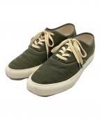 RRLダブルアールエル）の古着「ローカットスニーカー」｜オリーブ