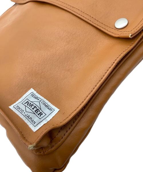 PORTER（ポーター）PORTER (ポーター) SHOULDER BAG(M)FREE STYLE キャメルの古着・服飾アイテム