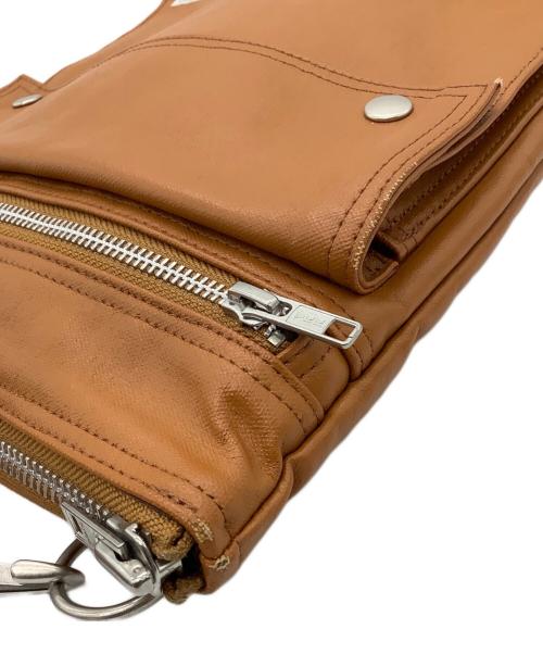 PORTER（ポーター）PORTER (ポーター) SHOULDER BAG(M)FREE STYLE キャメルの古着・服飾アイテム