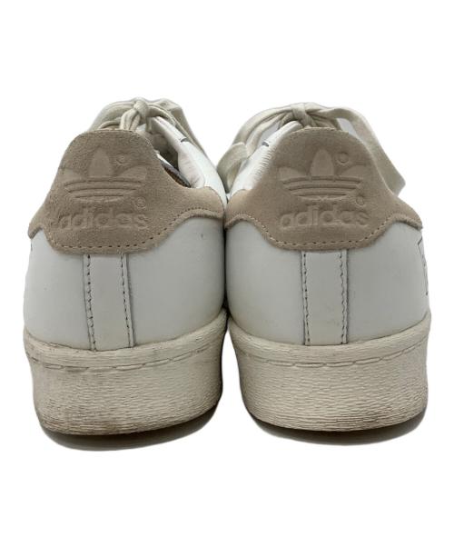 adidas Originals（アディダスオリジナル）adidas Originals (アディダスオリジナル) Superstar Lux ホワイト×ベージュ サイズ:29.5の古着・服飾アイテム