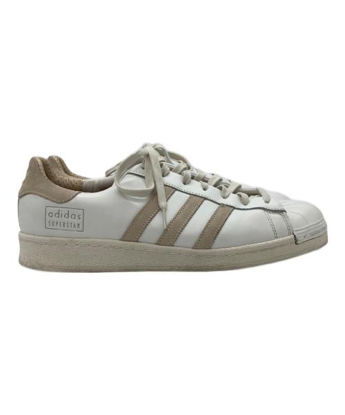 adidas Originals（アディダスオリジナル）adidas Originals (アディダスオリジナル) Superstar Lux ホワイト×ベージュ サイズ:29.5の古着・服飾アイテム