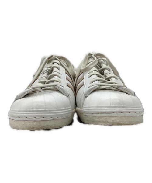 adidas Originals（アディダスオリジナル）adidas Originals (アディダスオリジナル) Superstar Lux ホワイト×ベージュ サイズ:29.5の古着・服飾アイテム