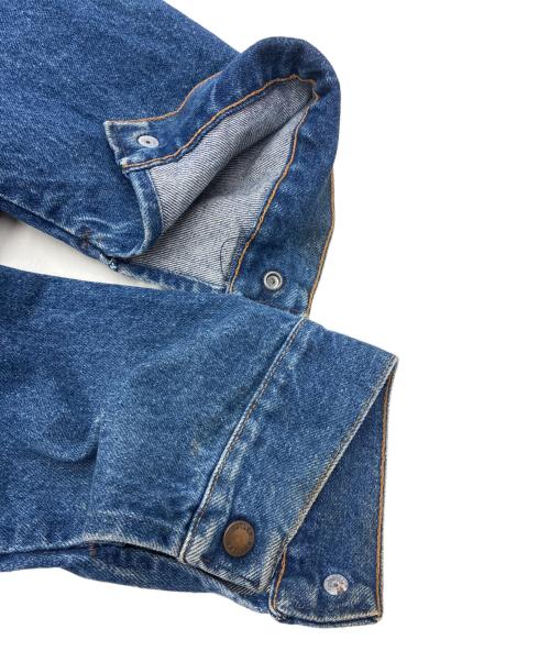 RUSTLER（ラスラー）RUSTLER (ラスラー) 80s USA製 79111PW デニムトラッカージャケット インディゴ サイズ:Lの古着・服飾アイテム
