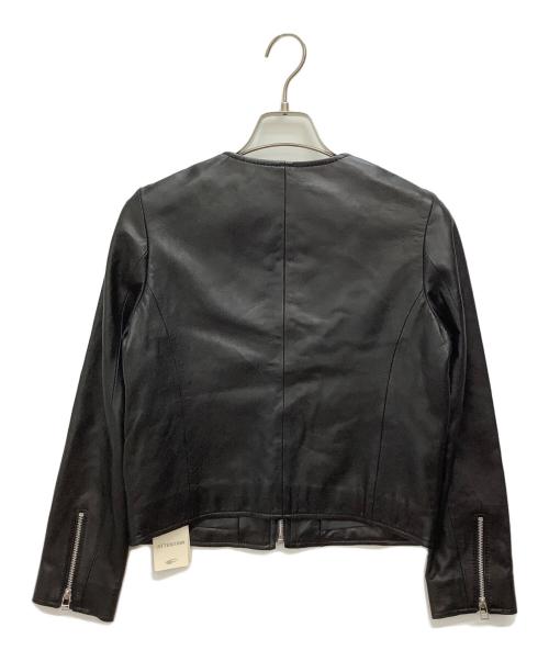 RAY BEAMS（レイ ビームス）RAY BEAMS (レイ ビームス) シングルライダースジャケット ブラック 未使用品の古着・服飾アイテム