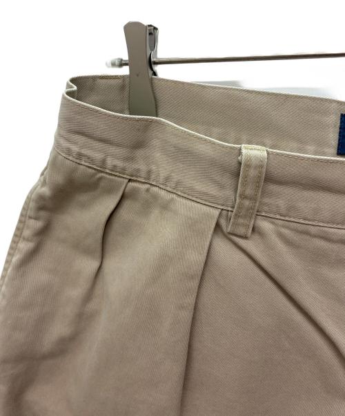 POLO RALPH LAUREN（ポロ・ラルフローレン）POLO RALPH LAUREN (ポロ・ラルフローレン) ANDREW SHORT 2タックハーフパンツ ベージュ サイズ:33の古着・服飾アイテム