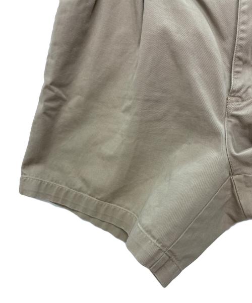 POLO RALPH LAUREN（ポロ・ラルフローレン）POLO RALPH LAUREN (ポロ・ラルフローレン) ANDREW SHORT 2タックハーフパンツ ベージュ サイズ:33の古着・服飾アイテム