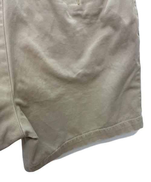 POLO RALPH LAUREN（ポロ・ラルフローレン）POLO RALPH LAUREN (ポロ・ラルフローレン) ANDREW SHORT 2タックハーフパンツ ベージュ サイズ:33の古着・服飾アイテム