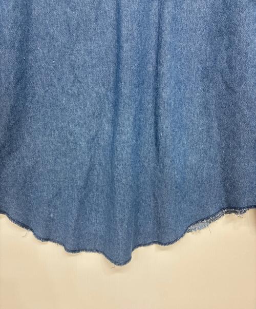 Wrangler（ラングラー）Wrangler (ラングラー) 70127MW USA製 デニムウエスタンシャツ インディゴ サイズ:17-35の古着・服飾アイテム