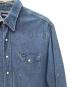 中古・古着 Wrangler (ラングラー) 70127MW USA製 デニムウエスタンシャツ インディゴ サイズ:17-35：8000円