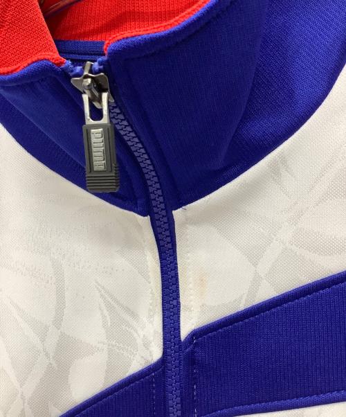 PUMA（プーマ）PUMA (プーマ) 90sジャージセット　ヒットユニオン ブルー×レッド サイズ:Lの古着・服飾アイテム