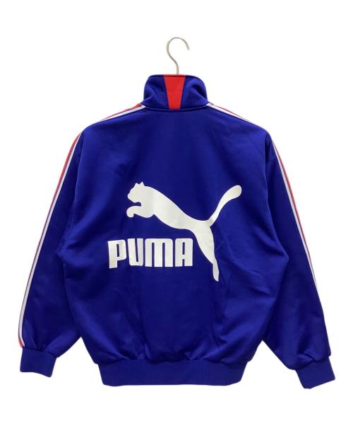 PUMA（プーマ）PUMA (プーマ) 90sジャージセット　ヒットユニオン ブルー×レッド サイズ:Lの古着・服飾アイテム