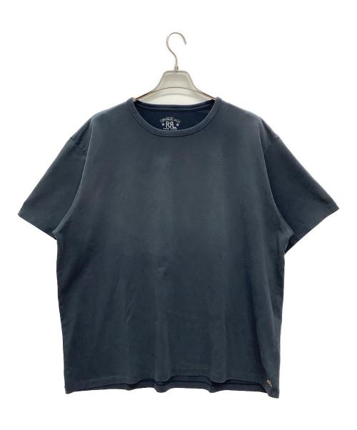 RRL（ダブルアールエル）RRL (ダブルアールエル) 半袖Tシャツ ネイビー サイズ:XXLの古着・服飾アイテム
