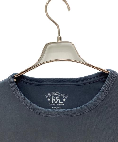 RRL（ダブルアールエル）RRL (ダブルアールエル) 半袖Tシャツ ネイビー サイズ:XXLの古着・服飾アイテム