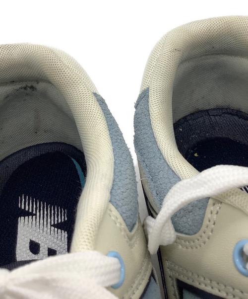 NEW BALANCE（ニューバランス）NEW BALANCE (ニューバランス) ローカットスニーカー ベージュ×ブルー サイズ:26の古着・服飾アイテム