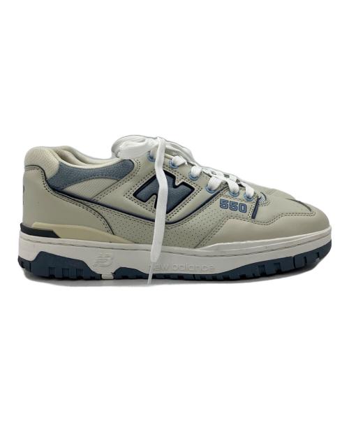 NEW BALANCE（ニューバランス）NEW BALANCE (ニューバランス) ローカットスニーカー ベージュ×ブルー サイズ:26の古着・服飾アイテム