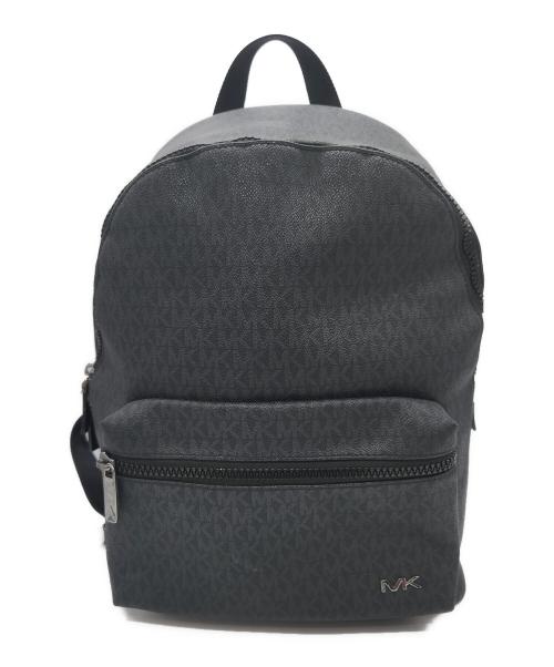 MICHAEL KORS（マイケル・コース）MICHAEL KORS (マイケルコース) リュック ブラック×グレーの古着・服飾アイテム