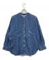 URBAN RESEARCH DOORS（アーバンリサーチドアーズ）の古着「デニムバンドカラーシャツ」｜インディゴ