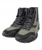 PUMAプーマ）の古着「KYRON MID WS WN’S」｜ブラック×グリーン