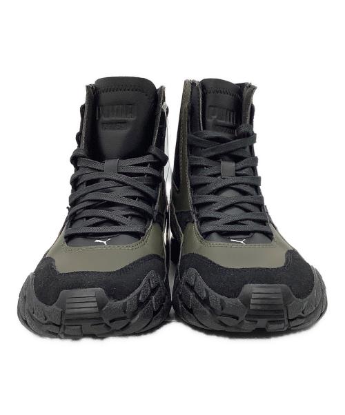 PUMA（プーマ）PUMA (プーマ) KYRON MID WS WN’S ブラック×グリーン サイズ:23.5の古着・服飾アイテム