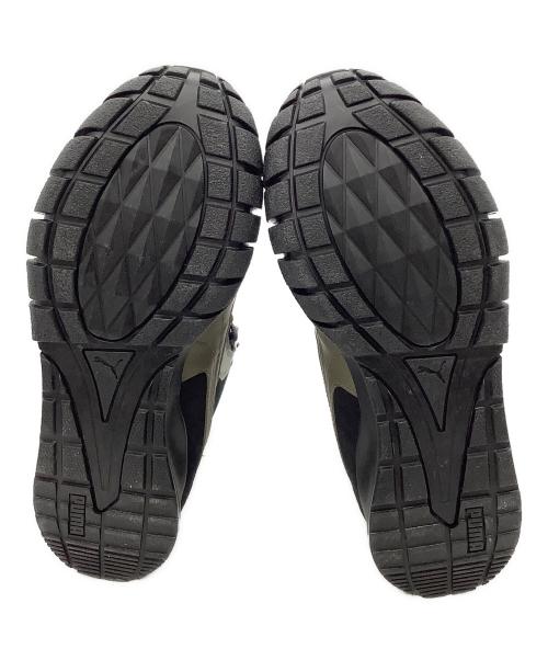 PUMA（プーマ）PUMA (プーマ) KYRON MID WS WN’S ブラック×グリーン サイズ:23.5の古着・服飾アイテム