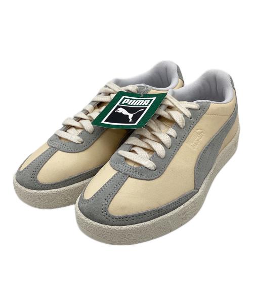 PUMA（プーマ）PUMA (プーマ) emmi atelier (エミアトリエ) オスロ シティ EMMI ベージュ×グレー サイズ:24の古着・服飾アイテム