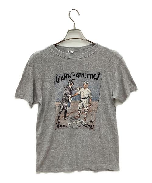 Champion（チャンピオン）Champion (チャンピオン) 80’s トリコタグ半袖カットソー グレー サイズ:Lの古着・服飾アイテム