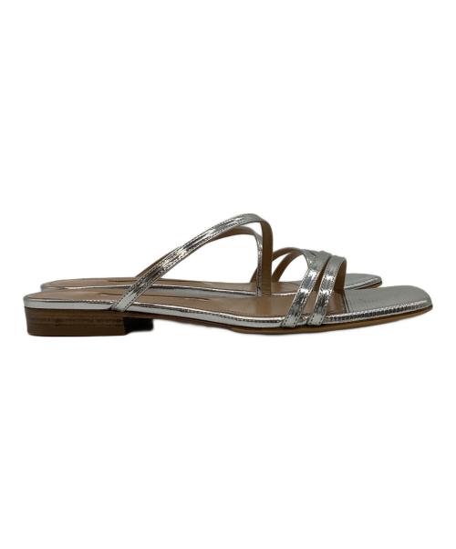 PELLICO（ペリーコ）PELLICO (ペリーコ) フラットサンダル シルバー サイズ:38の古着・服飾アイテム