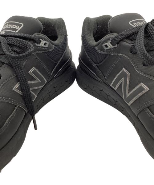 NEW BALANCE（ニューバランス）NEW BALANCE (ニューバランス) ローカットスニーカー ブラック サイズ:26.5の古着・服飾アイテム