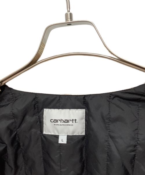 Carhartt WIP（カーハート ワークインプログレス）Carhartt WIP (カーハート ワークインプログレス) コーデュロイジャケット ベージュ サイズ:Lの古着・服飾アイテム