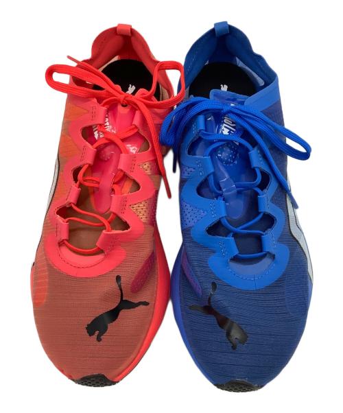 PUMA（プーマ）PUMA (プーマ) Fast Fwd Nitro Elite Fire Ultra Mismatch ブルー×ピンク サイズ:27の古着・服飾アイテム