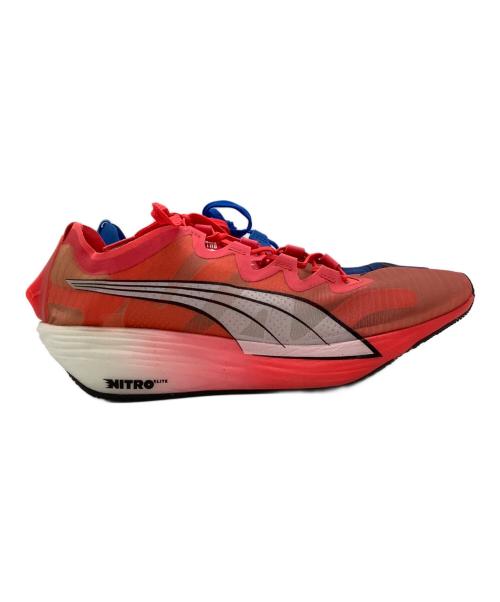 PUMA（プーマ）PUMA (プーマ) Fast Fwd Nitro Elite Fire Ultra Mismatch ブルー×ピンク サイズ:27の古着・服飾アイテム