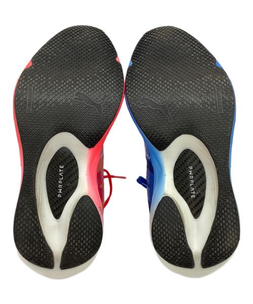 PUMA（プーマ）PUMA (プーマ) Fast Fwd Nitro Elite Fire Ultra Mismatch ブルー×ピンク サイズ:27の古着・服飾アイテム