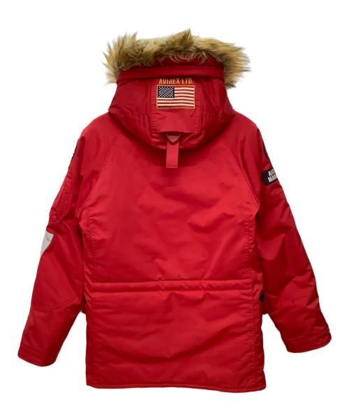 AVIREX（アヴィレックス）AVIREX (アヴィレックス) CUSTOM N-3B TOP GUN レッド サイズ:Mの古着・服飾アイテム