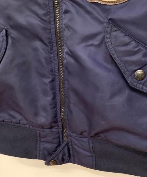 AVIREX（アヴィレックス）AVIREX (アヴィレックス) L-2Bフライトジャケット ネイビー サイズ:Lの古着・服飾アイテム