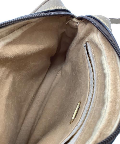 GUCCI（グッチ）GUCCI (グッチ) OLD GUCCI ショルダーバッグ ブラウン×グレーの古着・服飾アイテム