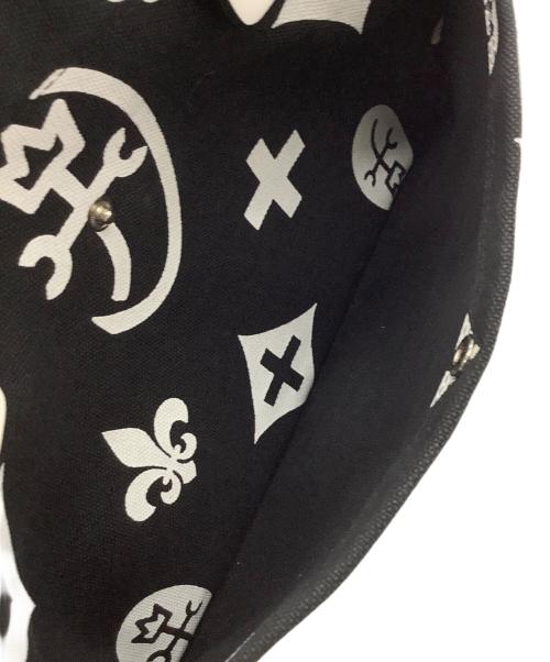 CASTELBAJAC（カステルバジャック）CASTELBAJAC (カステルバジャック) ハンドバッグ ブラック×ホワイトの古着・服飾アイテム