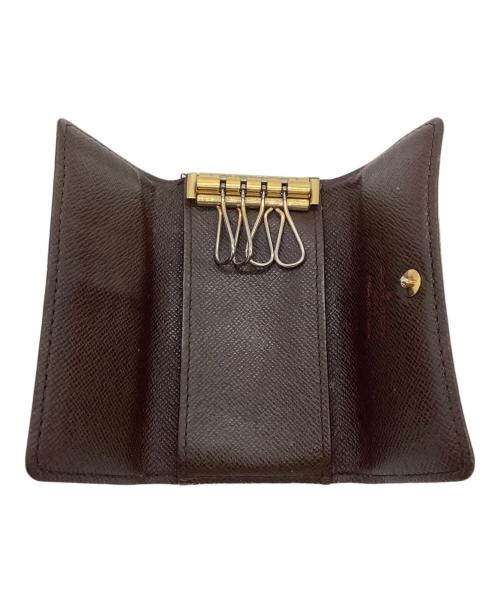 LOUIS VUITTON（ルイ ヴィトン）LOUIS VUITTON (ルイ ヴィトン) キーケース ミュルティクレ4 ダミエ ブラウンの古着・服飾アイテム