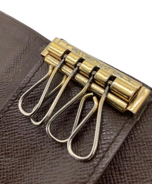 LOUIS VUITTON（ルイ ヴィトン）LOUIS VUITTON (ルイ ヴィトン) キーケース ミュルティクレ4 ダミエ ブラウンの古着・服飾アイテム