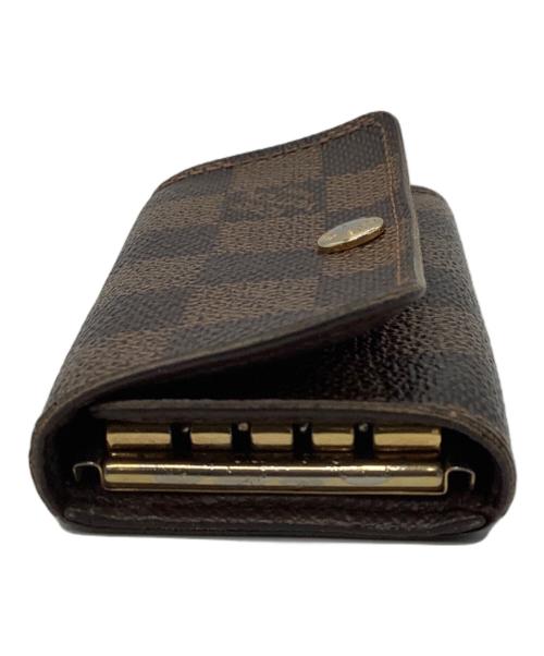 LOUIS VUITTON（ルイ ヴィトン）LOUIS VUITTON (ルイ ヴィトン) キーケース ミュルティクレ4 ダミエ ブラウンの古着・服飾アイテム