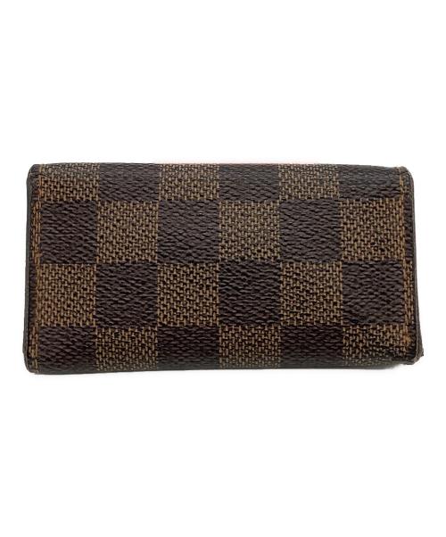 LOUIS VUITTON（ルイ ヴィトン）LOUIS VUITTON (ルイ ヴィトン) キーケース ミュルティクレ4 ダミエ ブラウンの古着・服飾アイテム