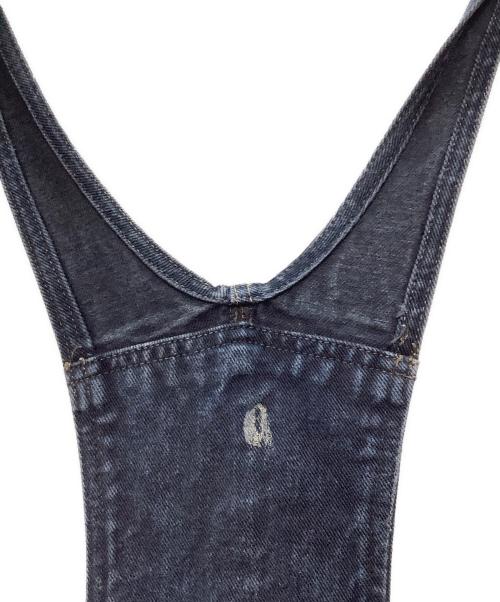 MARITHE+FRANCOIS GIRBAUD（マリテフランソワジルボー）MARITHE+FRANCOIS GIRBAUD (マリテフランソワジルボー) デニムオーバーオール インディゴ サイズ:Sの古着・服飾アイテム