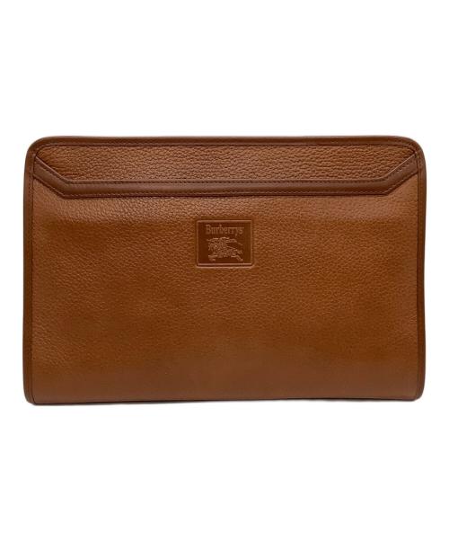 Burberry's（バーバリー）Burberry's (バーバリーズ) クラッチバッグ ブラウンの古着・服飾アイテム